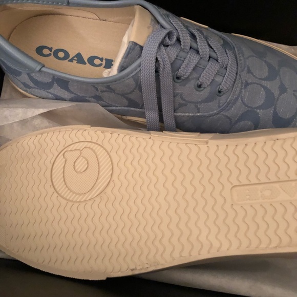 Coach Citysole Skate Sneaker in Light Wash - Picture 9 of 10